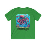 Kraken's Ink Snorkeling Unisex Kids Softstyle Tee