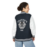 Kraken's Ink Letterman Jacket