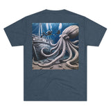 Kraken's Ink Shipwreck Discovery Unisex Tri-Blend Crew Tee