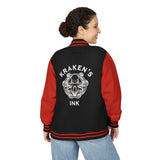 Kraken's Ink Letterman Jacket