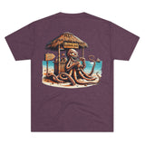 Kraken's Ink Tiki Bar Unisex Tri-Blend Crew Tee