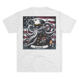 Kraken's Ink Semper Fi Unisex Tri-Blend Crew Tee