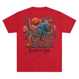 Kraken's Ink Hoops Tri-Blend Crew Tee