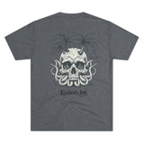 Kraken's Ink Skull Island Unisex Tri-Blend Crew Tee