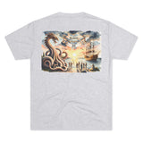 Kraken's Ink Odyssey Unisex Tri-Blend Crew Tee