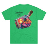 Kraken's Ink Sunset Bottle Unisex Tri-Blend Crew Tee