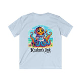 Kraken's Ink Astronaut Unisex Kids Softstyle Tee