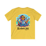 Kraken's Ink Astronaut Unisex Kids Softstyle Tee