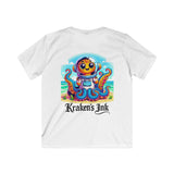 Kraken's Ink Astronaut Unisex Kids Softstyle Tee