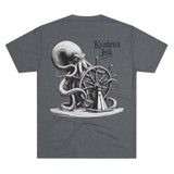 Kraken's Ink Turn the Ship Unisex Tri-Blend Crew Tee