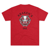Kraken's Ink Unisex Tri-Blend Crew Tee