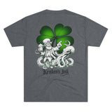 Kraken's Ink St Patty Unisex Tri-Blend Crew Tee