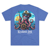 Kraken's Ink You old Sailor You Unisex Tri-Blend Crew Tee