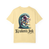 Kraken's Ink Surfing Unisex T-Shirt