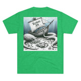 Kraken's Ink Shipwreck Unisex Tri-Blend Crew