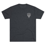 Kraken's Ink Lightning Storm Unisex Tri-Blend Crew Tee