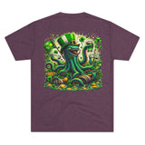 Kraken's Ink Lucky Unisex Tri-Blend Crew Tee