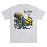 Kraken's Ink Spotted Yellowfish Unisex Tri-Blend Crew Tee