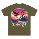 Kraken's Ink Sunset Unisex T-Shirt