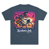 Kraken's Ink Bike Ride Unisex T-Shirt