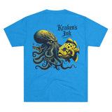 Kraken's Ink Spotted Yellowfish Unisex Tri-Blend Crew Tee