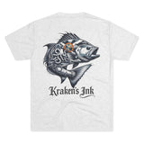 Kraken's Ink FL Redfish Unisex Tri-Blend Crew Tee