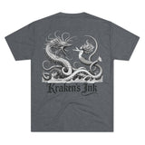 Kraken's Ink Mermaid Tangle Tri-Blend Crew Tee