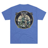 Kraken's Ink Pinup Girl Unisex Tri-Blend Crew Tee