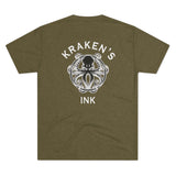 Kraken's Ink Unisex Tri-Blend Crew Tee