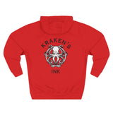 Kraken's Ink Unisex Fleece Crew Pullover Hoodie