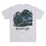 Kraken's Ink F1 Unisex Tri-Blend Crew Tee