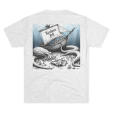Kraken's Ink Shipwreck Unisex Tri-Blend Crew