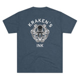 Kraken's Ink Unisex Tri-Blend Crew Tee
