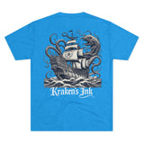 Kraken's Ink Clipper Ship Attack Unisex T-Shirt