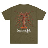Kraken's Ink FL Spiny Lobster Unisex Tri-Blend Crew Tee