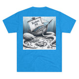 Kraken's Ink Shipwreck Unisex Tri-Blend Crew