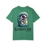 Kraken's Ink Surfing Unisex T-Shirt