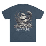 Kraken's Ink Clipper Ship Attack Unisex T-Shirt