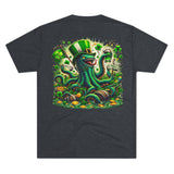 Kraken's Ink Lucky Unisex Tri-Blend Crew Tee