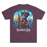 Kraken's Ink You old Sailor You Unisex Tri-Blend Crew Tee