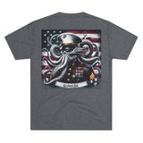 Kraken's Ink Semper Fi Unisex Tri-Blend Crew Tee