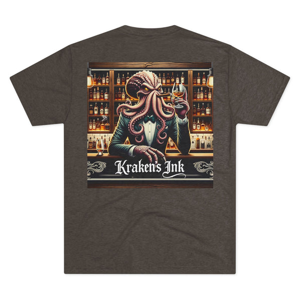 Kraken's Ink Gentlemen's Drink Unisex Tri-Blend Crew Tee
