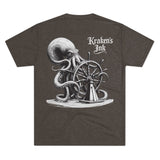 Kraken's Ink Turn the Ship Unisex Tri-Blend Crew Tee