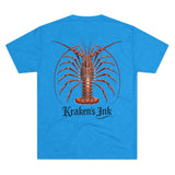 Kraken's Ink FL Spiny Lobster Unisex Tri-Blend Crew Tee