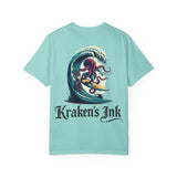 Kraken's Ink Surfing Unisex T-Shirt