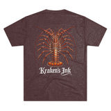 Kraken's Ink FL Spiny Lobster Unisex Tri-Blend Crew Tee