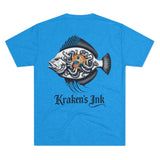 Kraken's Ink FL Flounder Unisex Tri-Blend Crew
