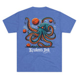 Kraken's Ink Hoops Tri-Blend Crew Tee