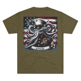 Kraken's Ink Semper Fi Unisex Tri-Blend Crew Tee