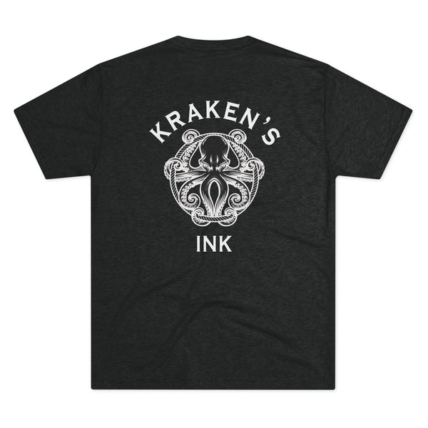 Kraken's Ink Unisex Tri-Blend Crew Tee